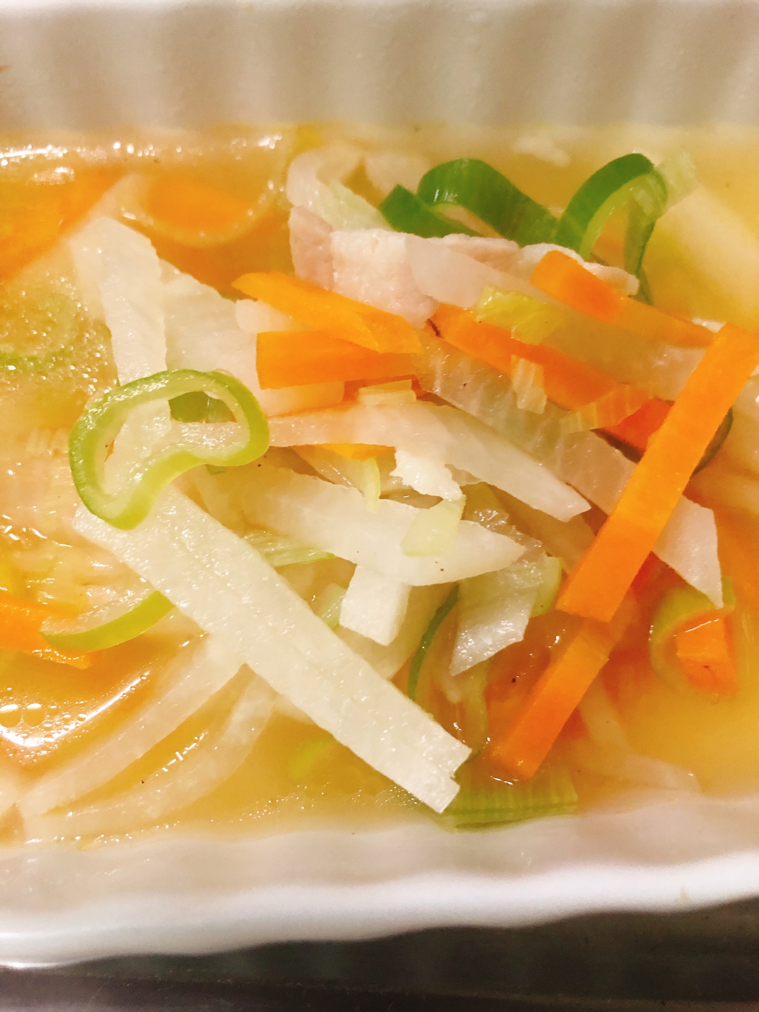残り野菜スープ