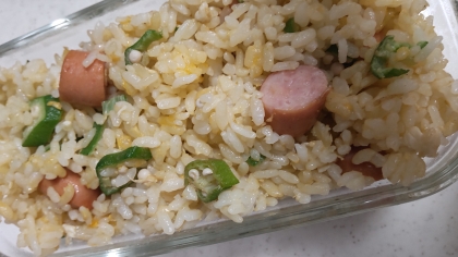 絶品！オクラたっぷり栄養満点チャーハン♪