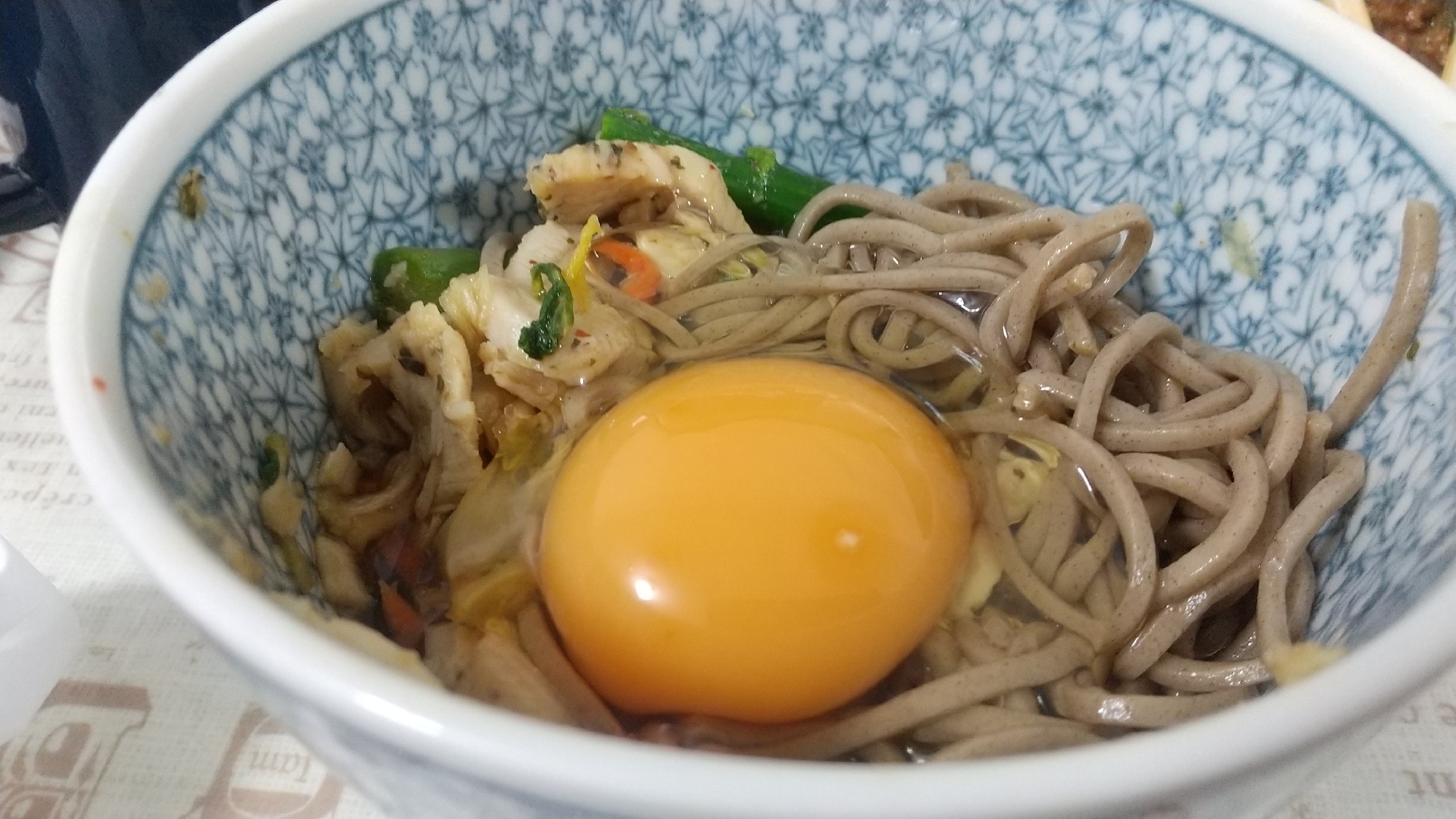 月見蕎麦