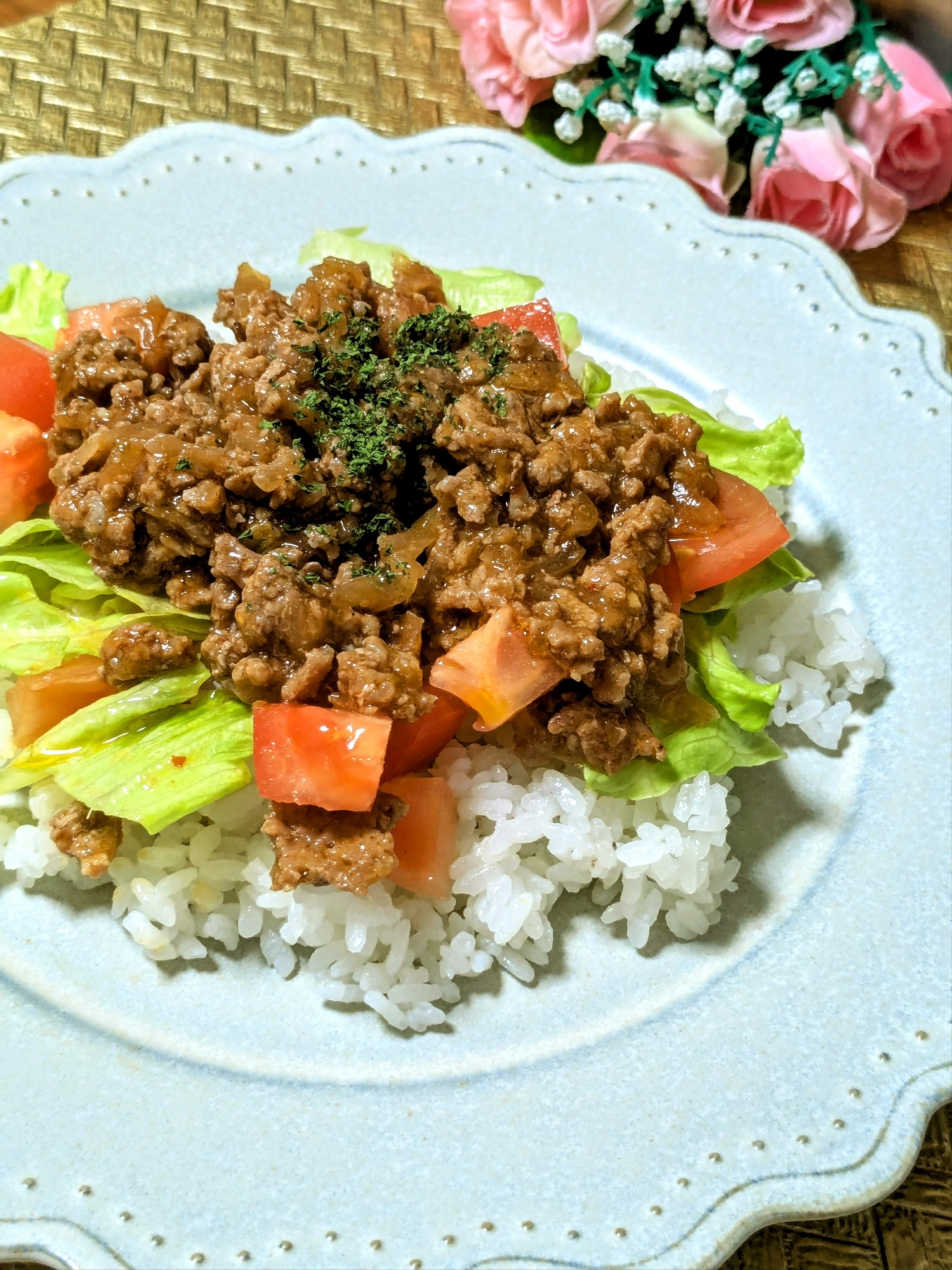 〜チリパウダー無しのタコライス用のひき肉〜
