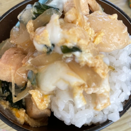 レシピありがとうございます！めんつゆで簡単に美味しくできました(^^)豆苗がなかったので、小松菜を刻みました！
