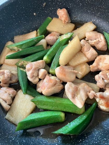 長芋に味がよく染みて、美味しかったです。