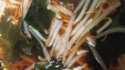 たっぷり野菜の醤油ラーメンスープ