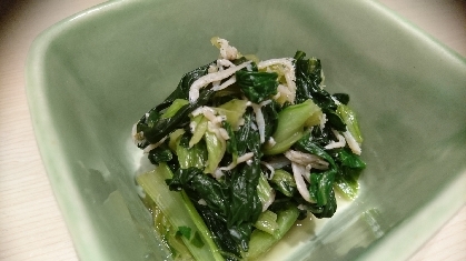 冷凍小松菜で作ってみました。