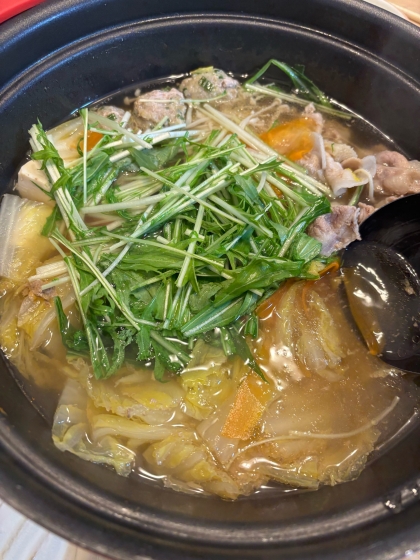 基本の寄せ鍋♪