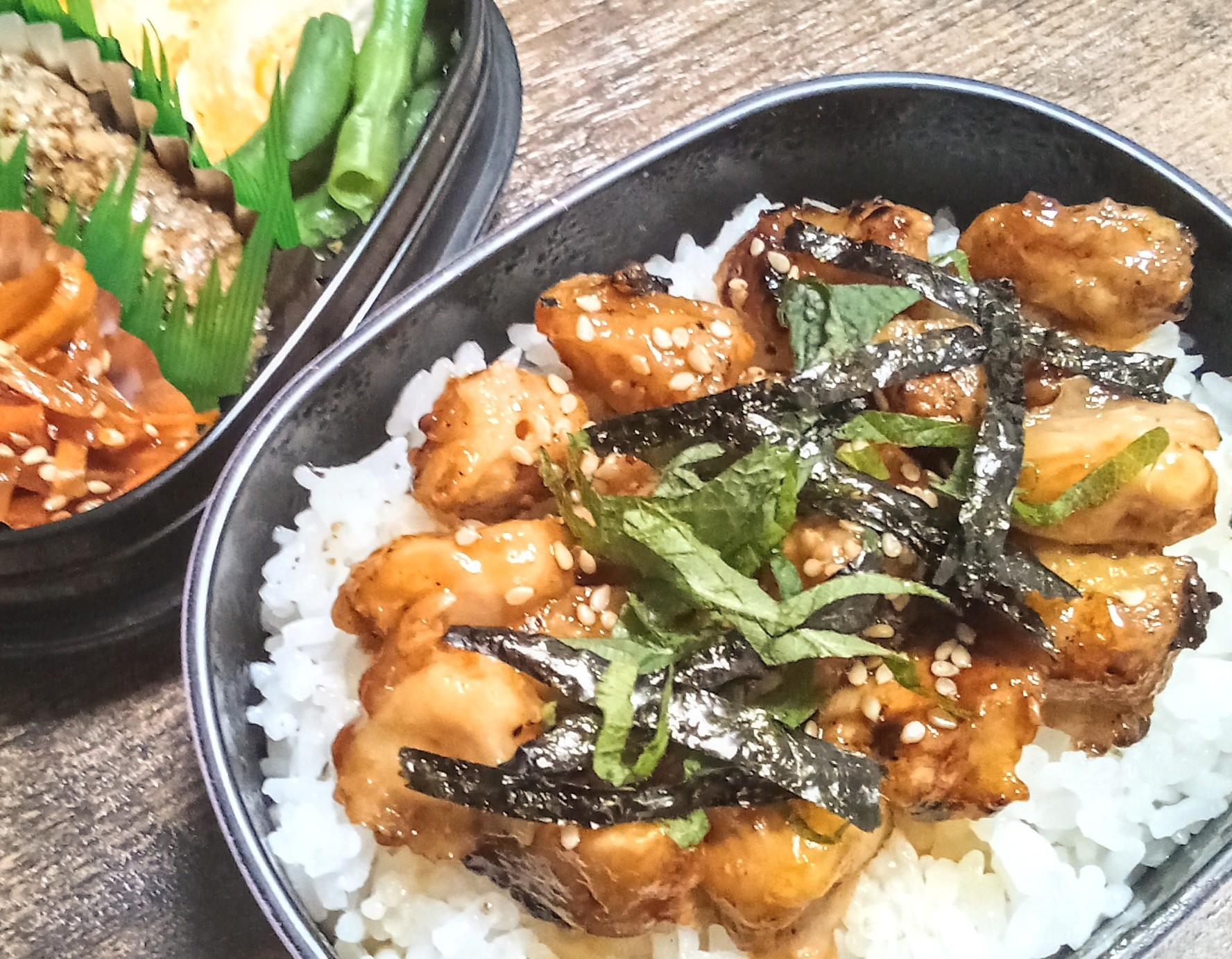 お弁当や丼に?焼き鳥丼(^^)v今回はお弁当に♪
