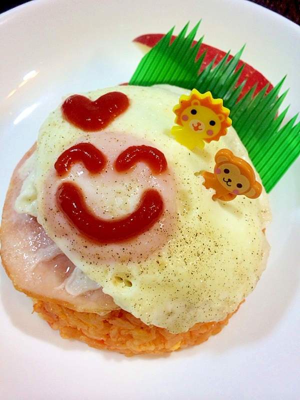 冷凍チキンライスで子供ランチ レシピ 作り方 By ゴールデンアルジータ 楽天レシピ 冷凍チキンライスで子供ランチ レシピ 作り方 By ゴールデンアルジータ 楽天レシピ