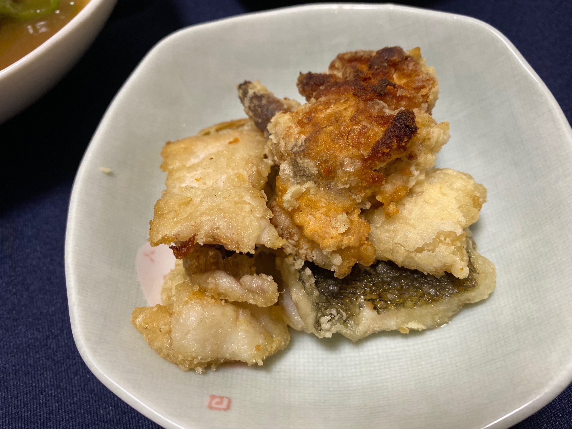 真カレイの唐揚げ