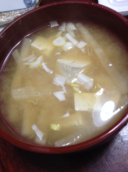 大根豆腐の味噌汁