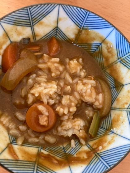 丸ごとバナナ入り野菜煮込みカレー