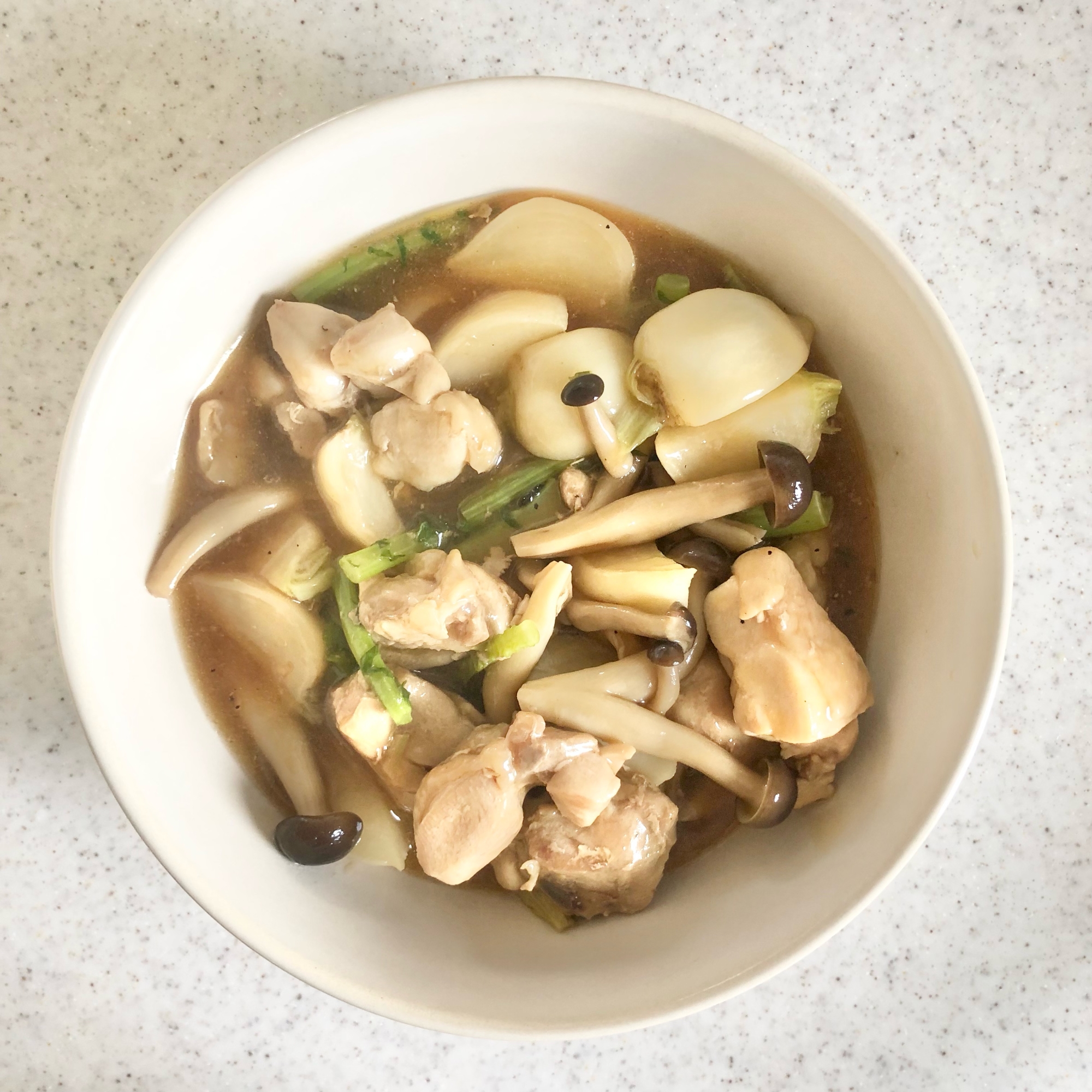 カブと鶏肉のトロトロ煮