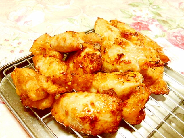 鶏胸肉de❤梅酒と生姜とホワジャオの唐揚げ❤