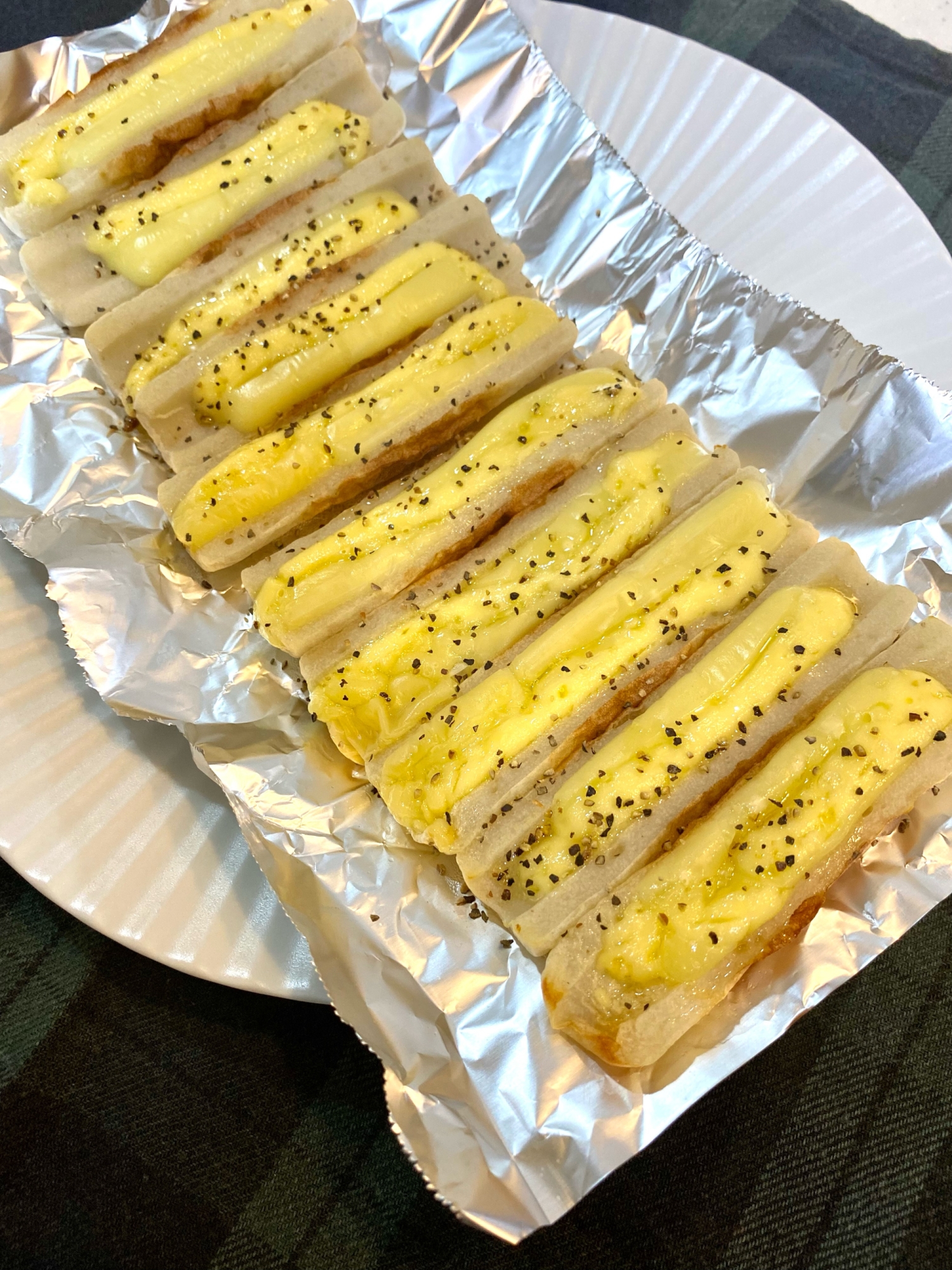 簡単!ちくわチーズおつまみ♡