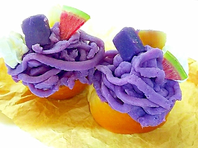 紫芋☆パンモンブラン