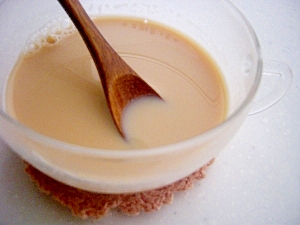 甘い幸せ＾＾練乳黄粉ミルクティ
