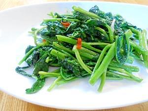 上海の味☆ 空心菜の炒め物