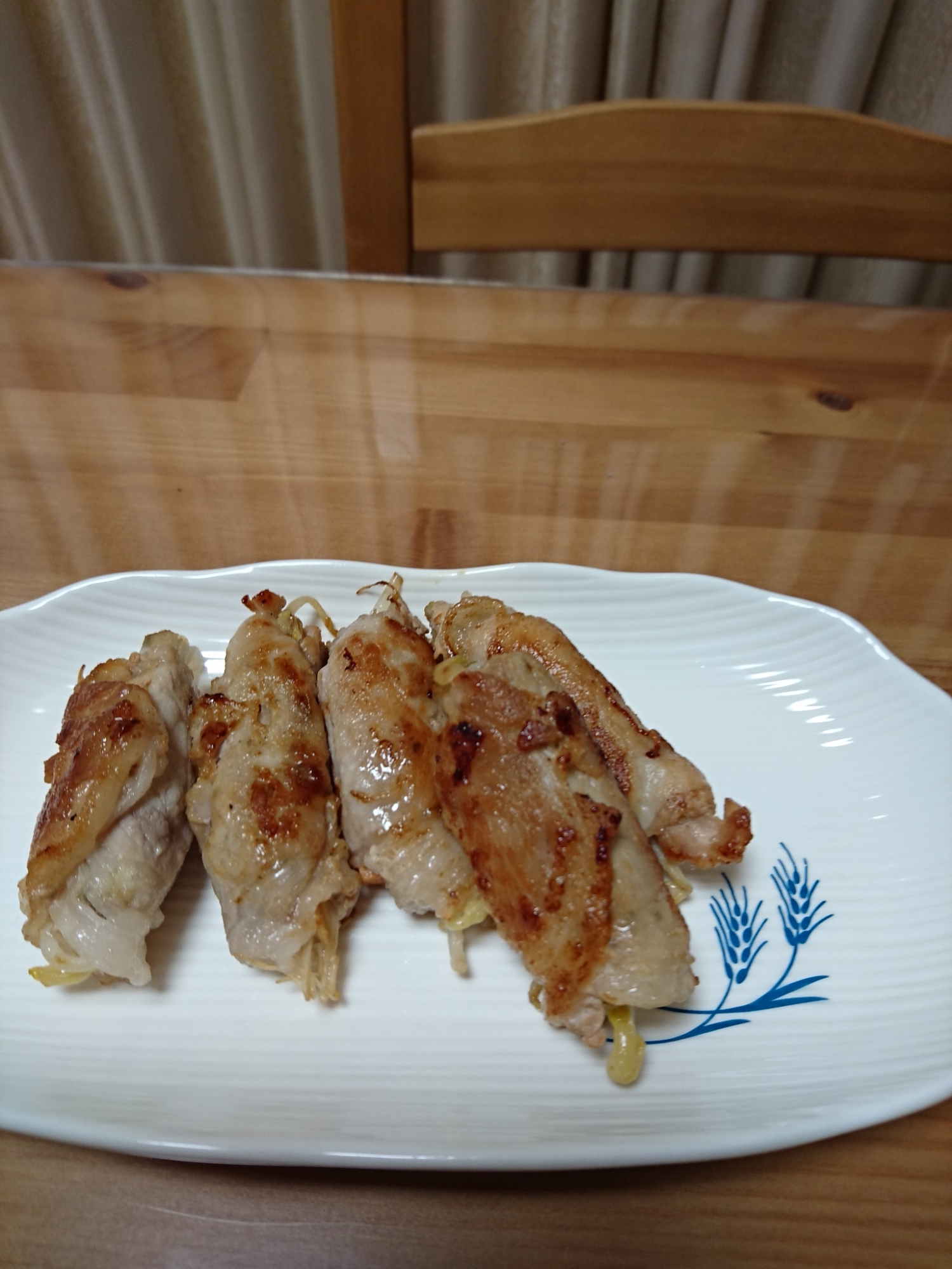 豚肉の野菜巻き