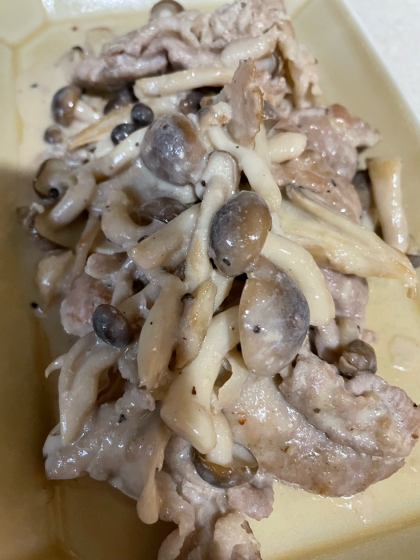 豚肉のコクあるクリーム煮