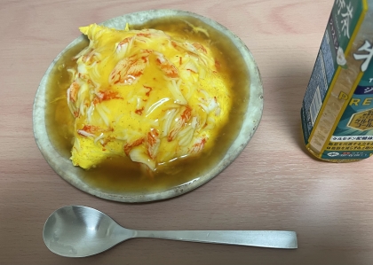 カニカマで節約☆天津丼