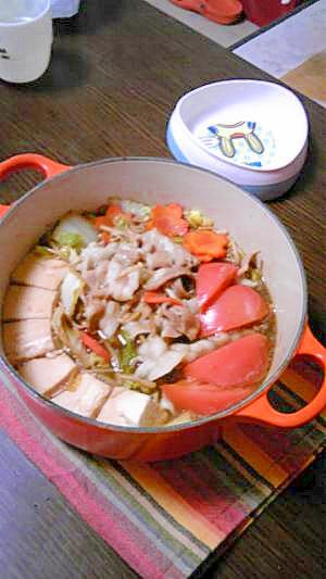 トマト鍋～すき焼き