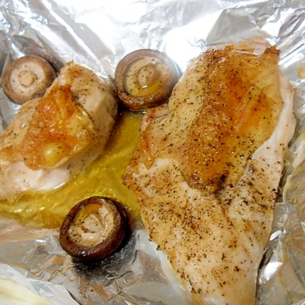 鶏むね肉のオーブン焼き シンプルでジューシー レシピ 作り方 By ミスチバス 楽天レシピ 鶏むね肉のオーブン焼き シンプルでジューシー レシピ 作り方 By ミスチバス 楽天レシピ