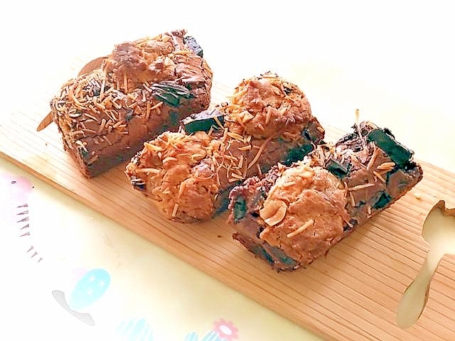 ビッグに！チョコレート＆ピーナッツブルッキー♪