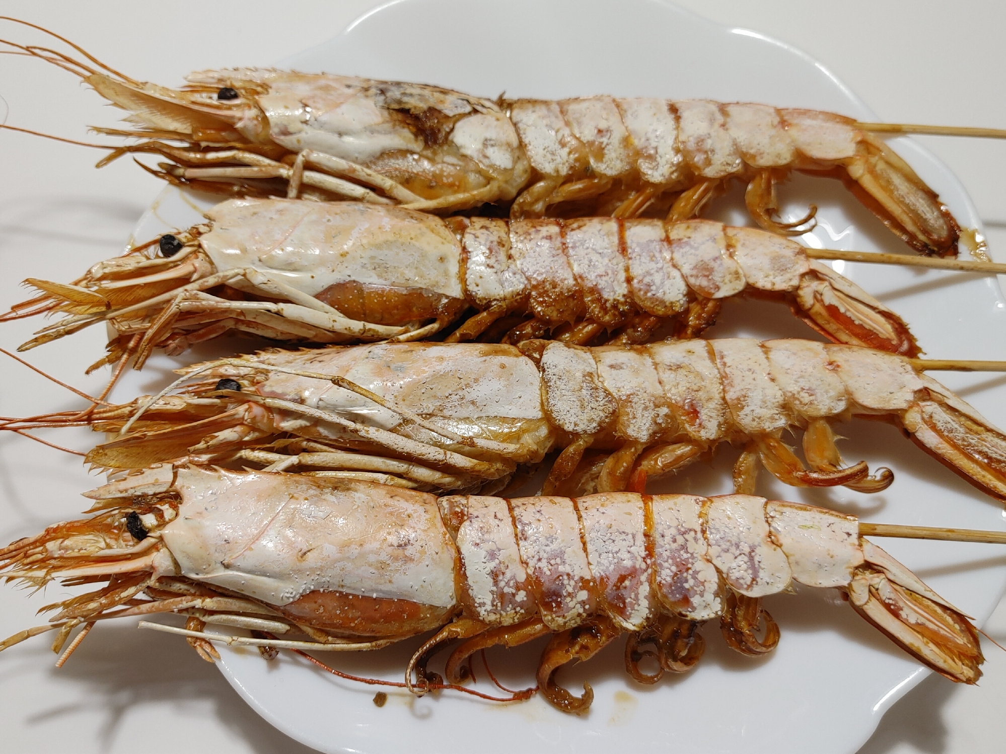 赤エビの塩焼き 真っ直ぐ焼く方法 レシピ 作り方 By Mamichin555 楽天レシピ