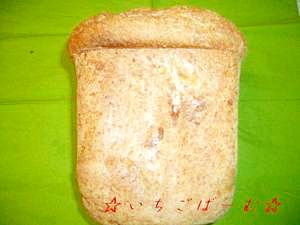 ☆グラハム粉de食パン☆ふんわり全粒粉パン☆ＨＢ☆