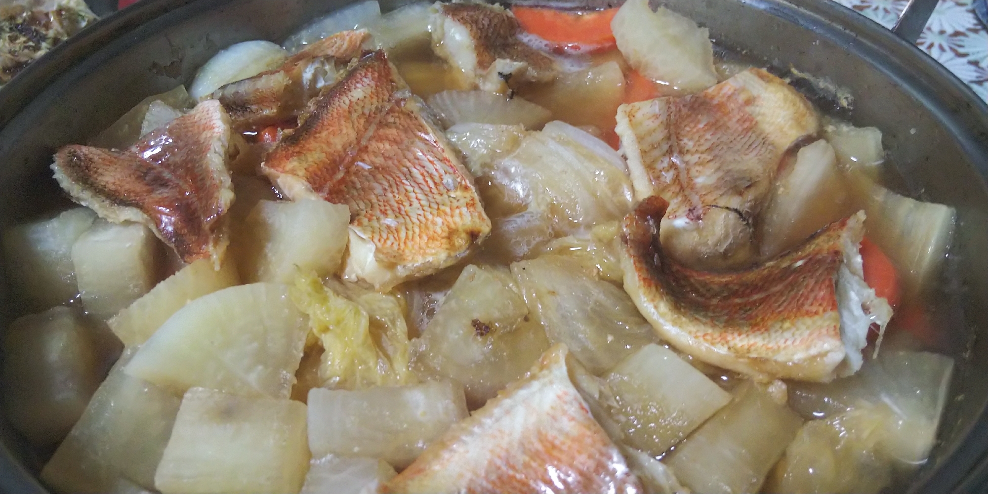 赤魚と野菜の煮込み