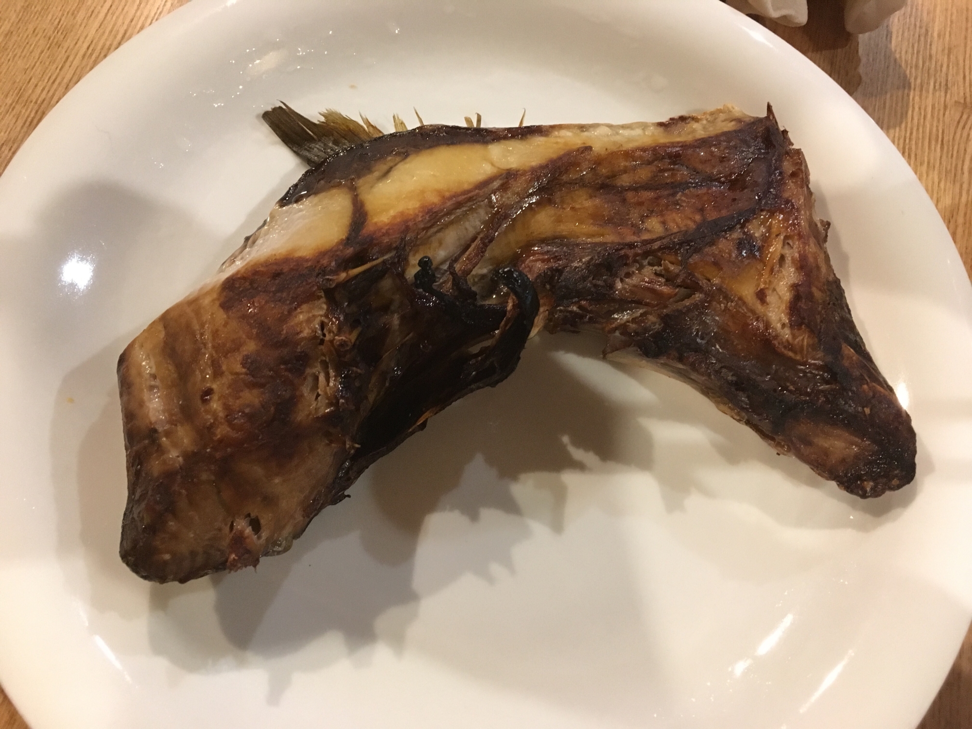 ブリカマのしょうが焼き