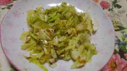 キャベツ炒め！