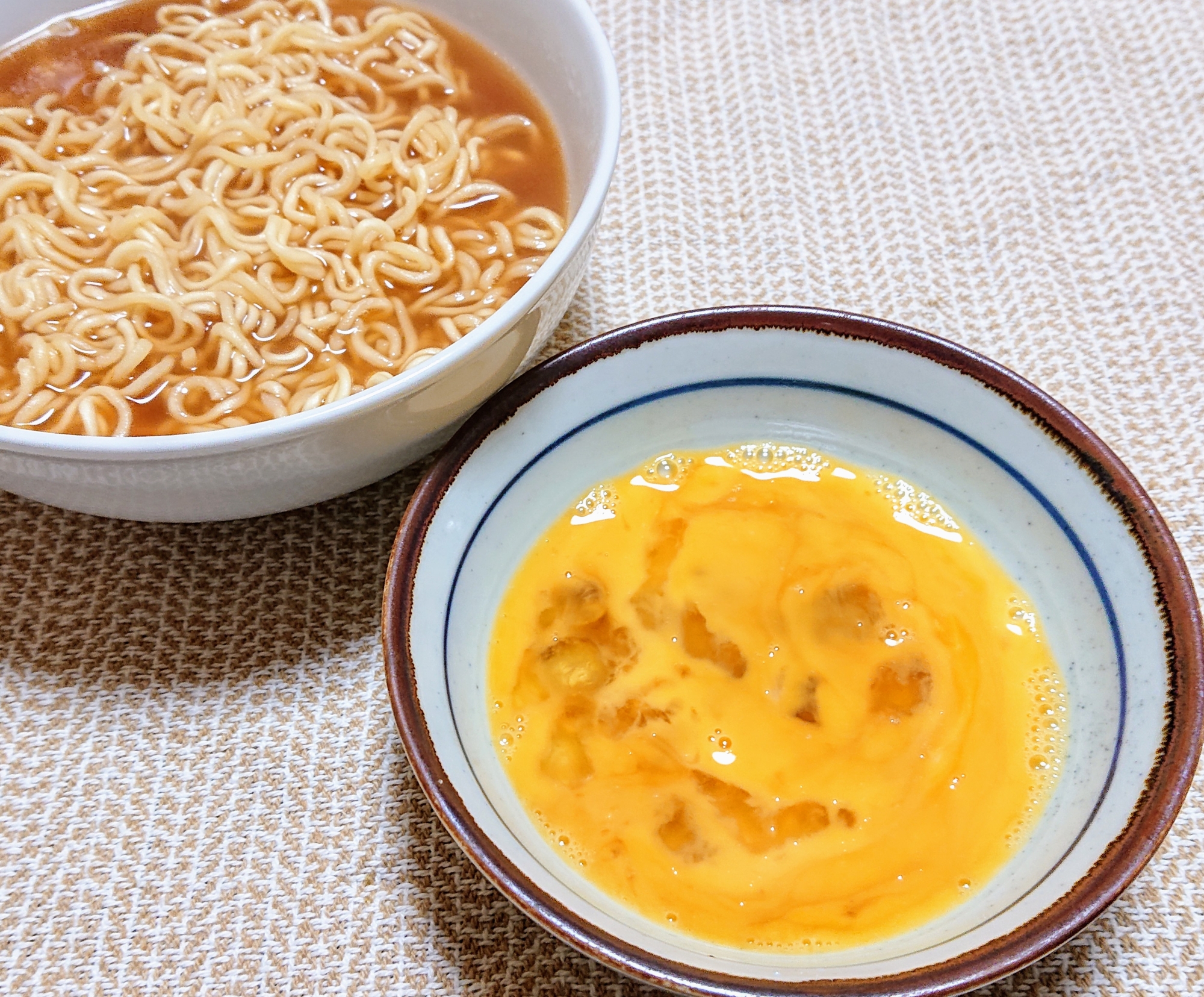 インスタントで☆京風すき焼きラーメン