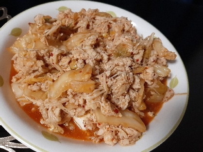 失敗なし！豆腐のひき肉キムチがけ