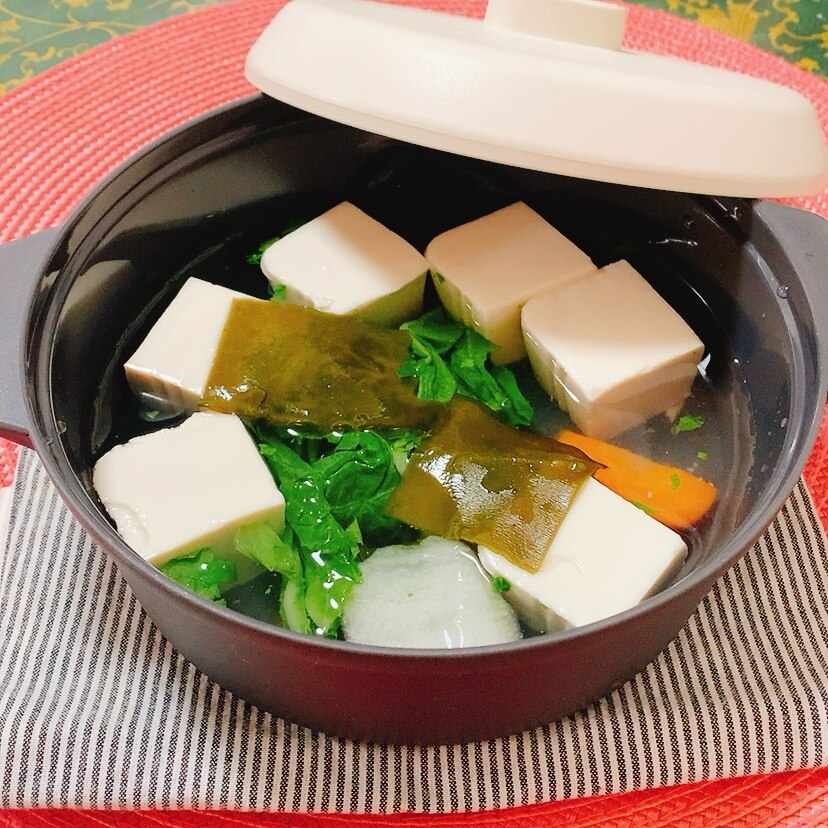 湯豆腐ページ 湯豆腐•.¸¸¸.☆ レシピ・作り方 by sweet sweet ♡ - 楽天レシピ