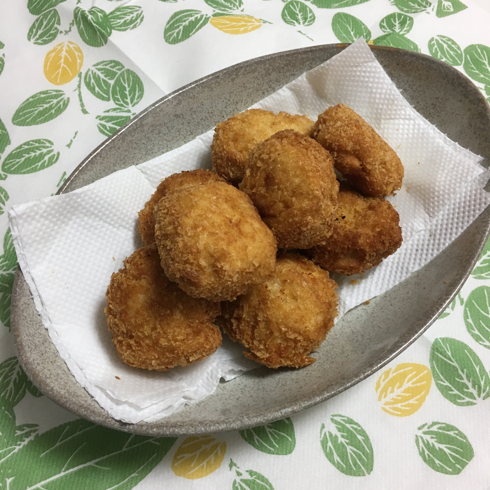 ふわふわ！鶏胸肉と豆腐のチキンカツ！