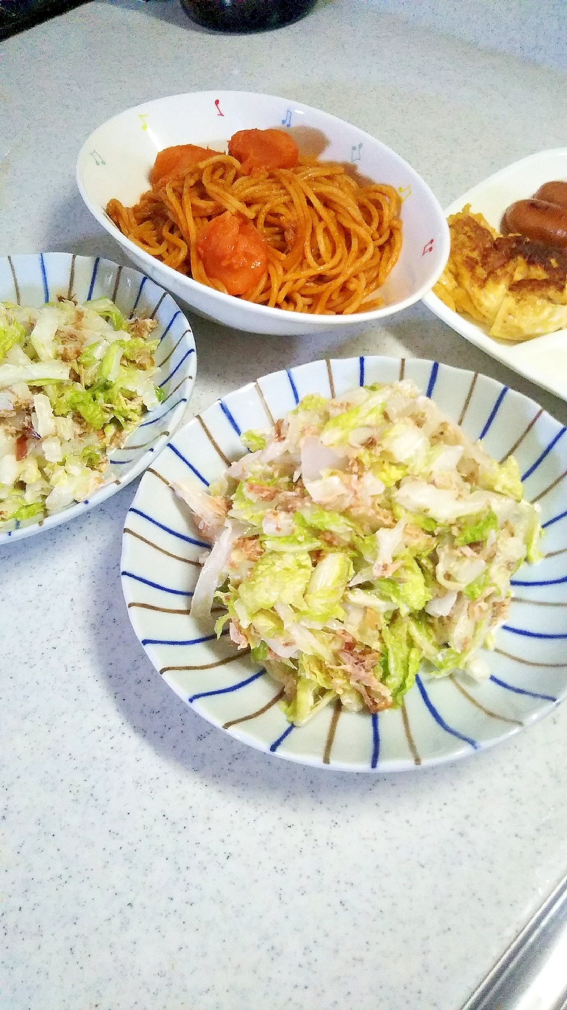 安上がり〜♪白菜のツナマヨ風サラダ