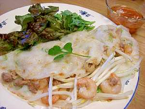 ベトナム風パンケーキ レシピ 作り方 By Miashimatora 楽天レシピ