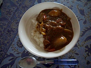 キャベツ＆大根入り　カレー