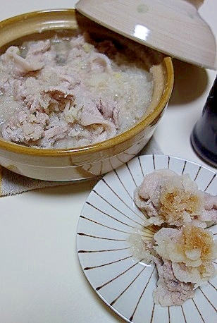 大根おろし 豚肉の一人雪見鍋 レシピ 作り方 By Time 楽天レシピ