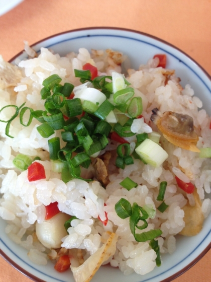 深川飯が食べたくなって作りました。アサリは美味しいですね(^-^)