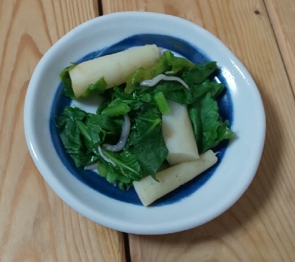 間引いた大根と大根の葉で炒め物、とてもおいしかったです☘️夏野菜もたくさん収穫できると良いですが、今年も動物との戦いになりそうです( ´-｀)素敵レシピ感謝♥️