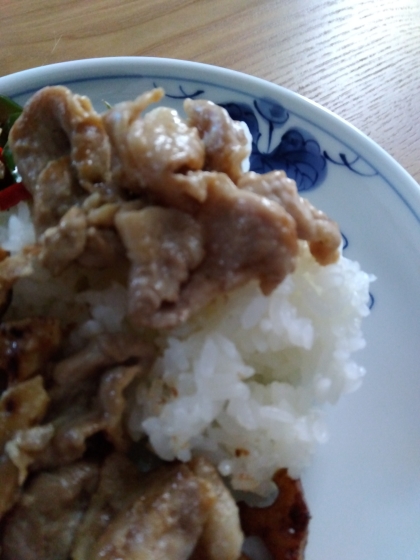 ガッツリ♡ネギ塩豚炒め（ネギ塩豚丼）