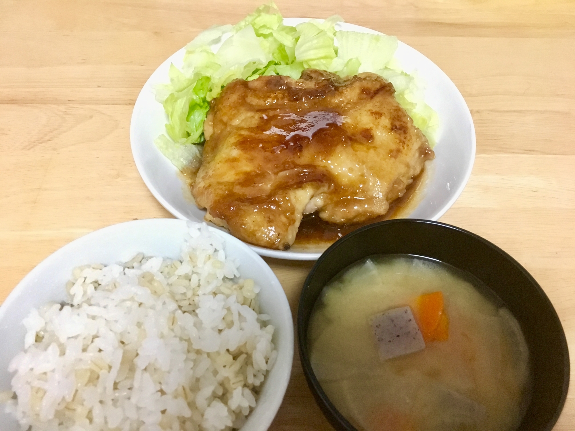 分量簡単！鶏の照り焼き