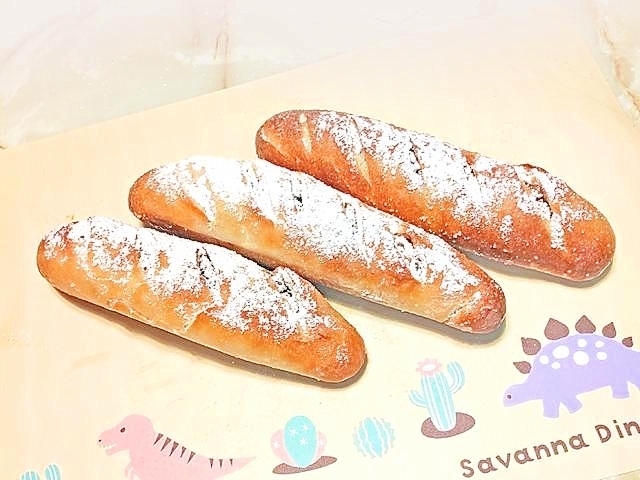 ベイクオフアレンジ!シュトーレン風のバゲット♪