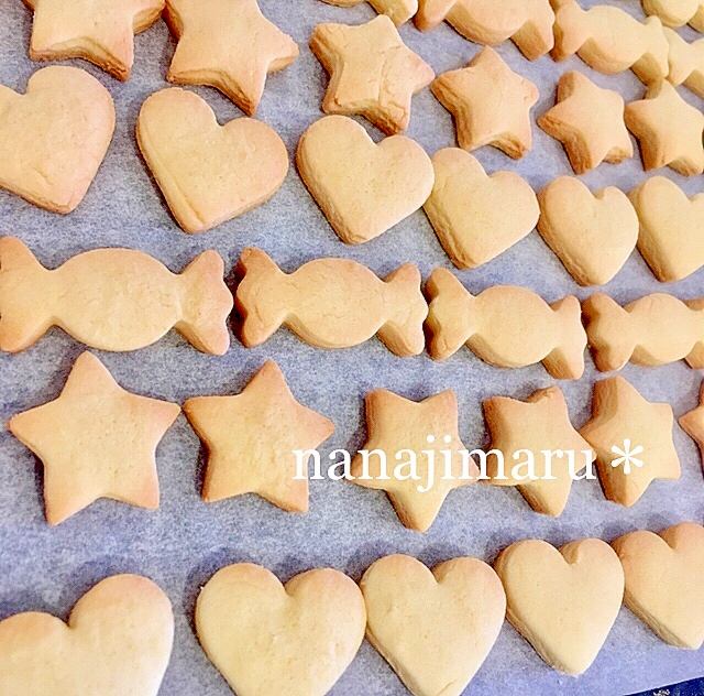 ホワイトデーに♡型抜きしやすいクッキー生地