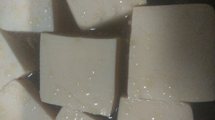 麺つゆで湯豆腐