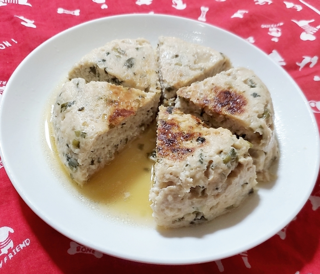 《炊飯器で作る》鶏つくねバーグ