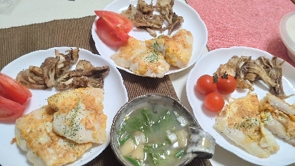 ♪ふんわり美味しい♡白身魚のピカタ♪