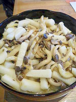 長芋ときのこのマリネ