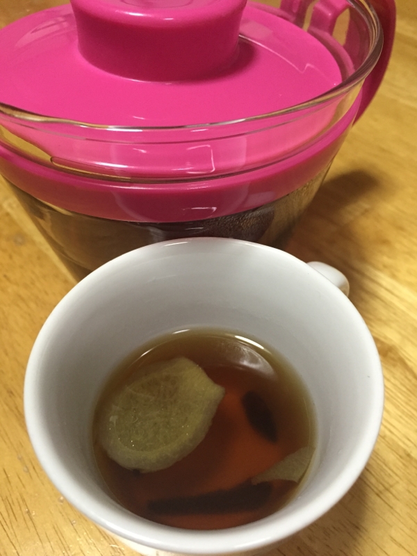 我が家の特製☆しょうが茶